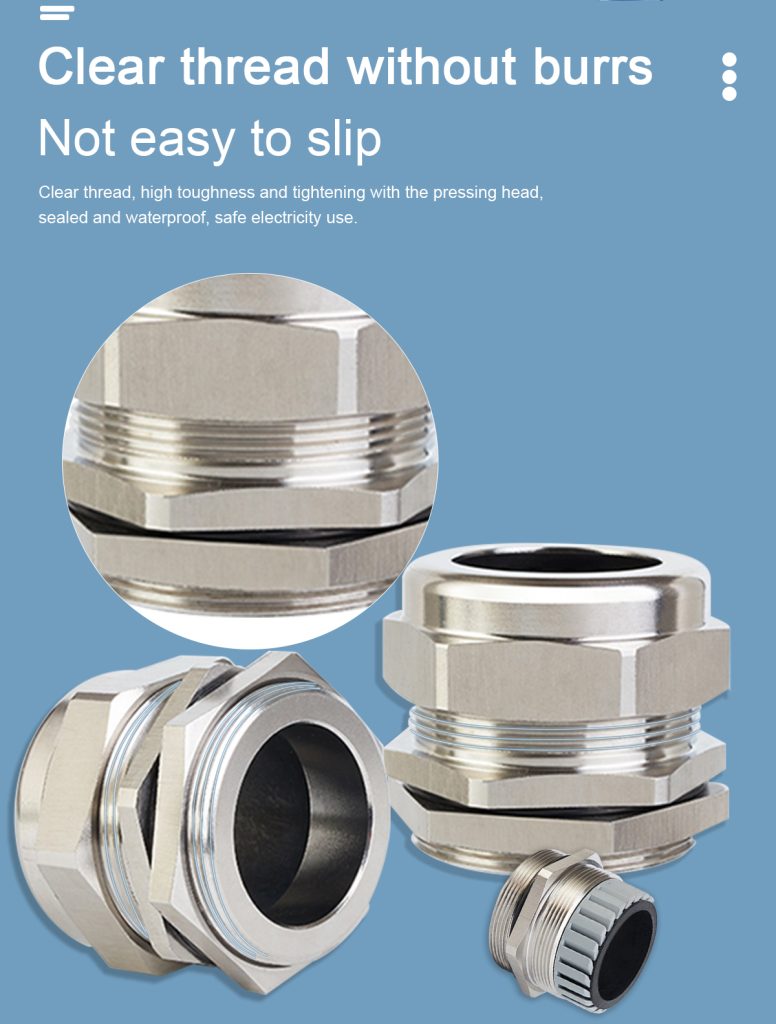 Stainless Steel Cable Glands - Niuli Electric